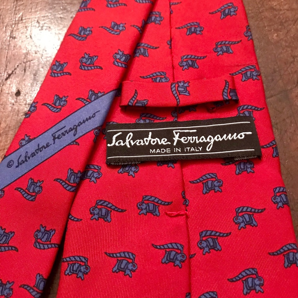 Salvatore Ferragamo Silk Tie